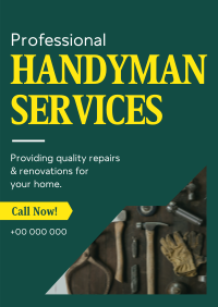 Handyman Renovations Poster Preview