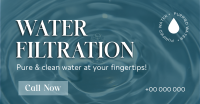 Water Filter Business Facebook Ad Design