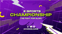 E-Sports Championship Animation Preview