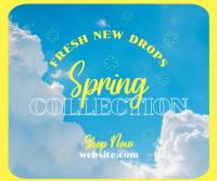 Sky Spring Collection Facebook Post Design