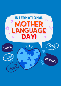 World Mother Language Flyer Image Preview