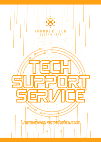 Tech Support Service Poster Image Preview