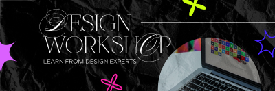 Modern Design Workshop Twitter header (cover) Image Preview