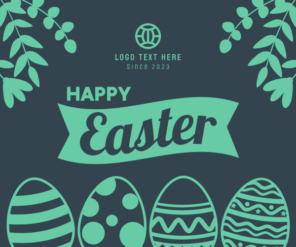 Fun Easter Eggs Facebook Post Design Image Preview