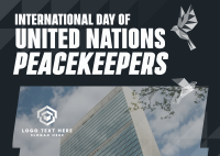 International Day of United Nations Peacekeepers Postcard Preview