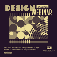 Beginner Design Webinar Instagram post Image Preview