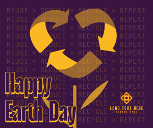 Earth Day Recycle Facebook post Image Preview