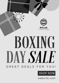 Boxing Day Special Deals Flyer Image Preview
