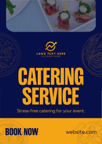 Minimalist Catering Poster Preview