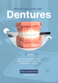 Denture Smile Flyer Image Preview