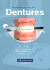 Denture Smile Flyer Design