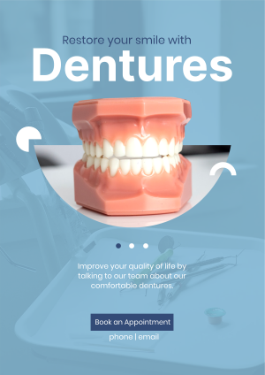 Denture Smile Flyer Image Preview