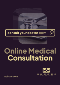Online Doctor Consultation Flyer Image Preview