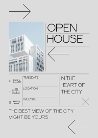 Modern Minimalist Condominium Poster Image Preview