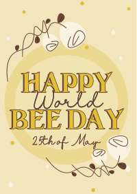 Happy World Bee Flyer Image Preview