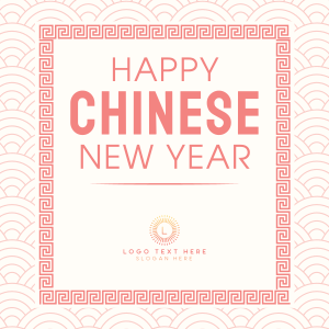 Lunar Year Pattern Instagram post Image Preview