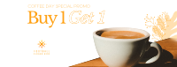 Smell of Coffee Promo Facebook cover Image Preview