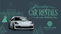 Luxury Wedding Car Rental Animation Image Preview