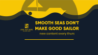 Smooth Seas YouTube Banner Image Preview