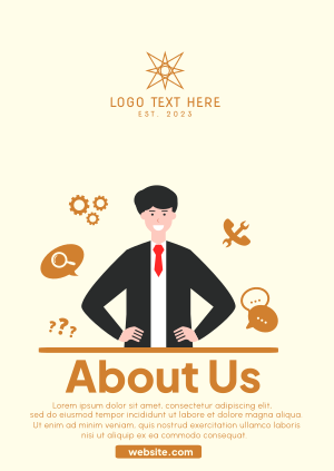 About Us Page Poster Image Preview