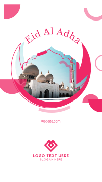 Eid Al Adha Shapes Facebook Story Design