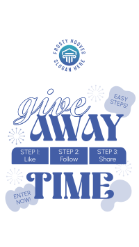 Simple Giveaway Steps TikTok Video Image Preview