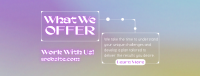 Offer Services Modern Facebook cover Image Preview