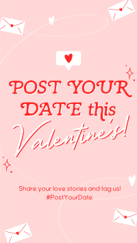 Your Valentine's Date Instagram Story Design