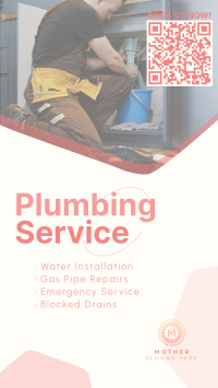 Pipe Expert At your Service Facebook Story Design