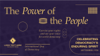 Contemporary Democracy Day Animation Preview