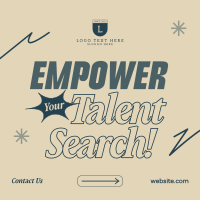 Hiring Talent Search Instagram Post Preview