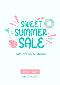 Sweet Summer Sale Poster Image Preview
