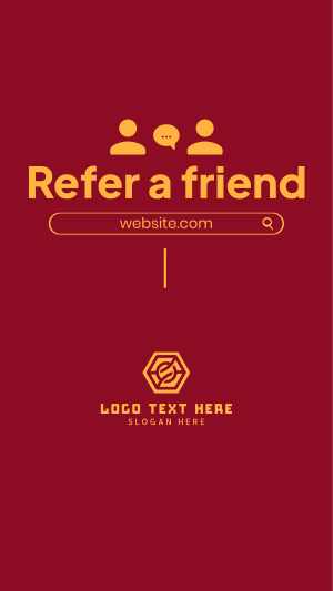Refer A Friend Instagram story Image Preview