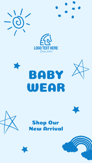 Baby Store New Arrival Instagram story