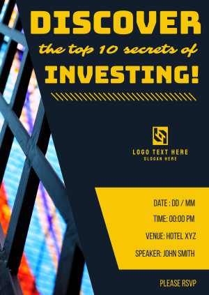 Iron Gate Investment Seminar Poster Image Preview