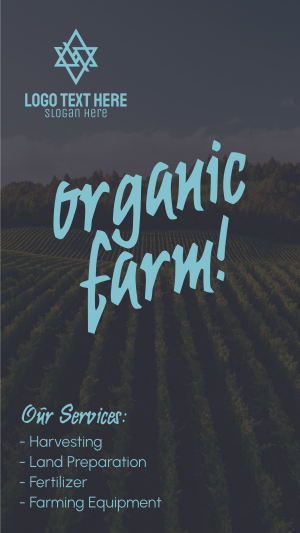 Organic Agriculture Instagram story