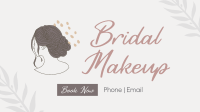 Bridal Makeup Facebook Event Cover Design