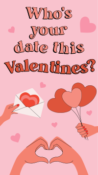 Who’s your date this Valentines? Facebook Story Design