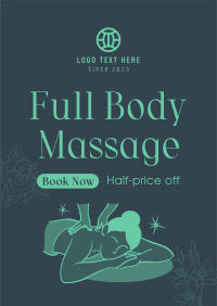 Body Massage Promo Flyer Image Preview