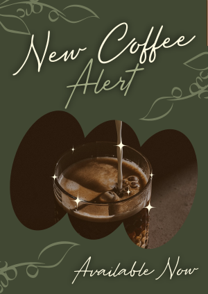 Brand New Coffee Flavor Poster Image Preview