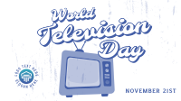 Retro TV Day Animation Image Preview