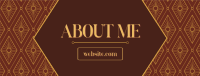 Generic Art Deco Profile Facebook Cover Preview