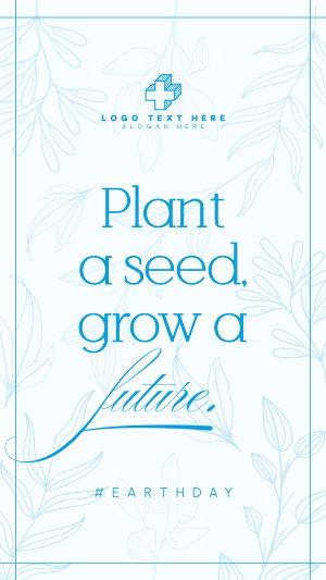 Plant a seed Instagram story Image Preview