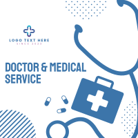 Medical Service Instagram post Image Preview