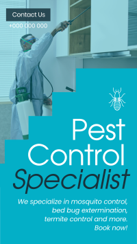 Minimal & Simple Pest Control YouTube Short Design