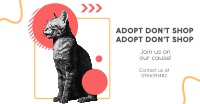 Adopt a Pet Movement Facebook Ad Design