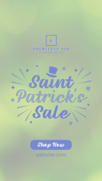 Quirky St. Patrick's Sale Facebook story Image Preview