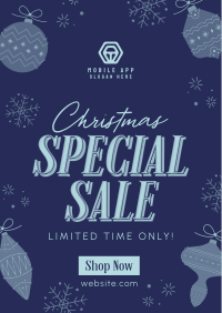 Christmas Holiday Shopping Sale Poster Image Preview