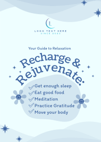 Practice Relaxation Tips Flyer Image Preview