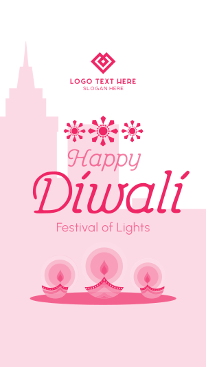 Diwali Celebration Facebook story Image Preview